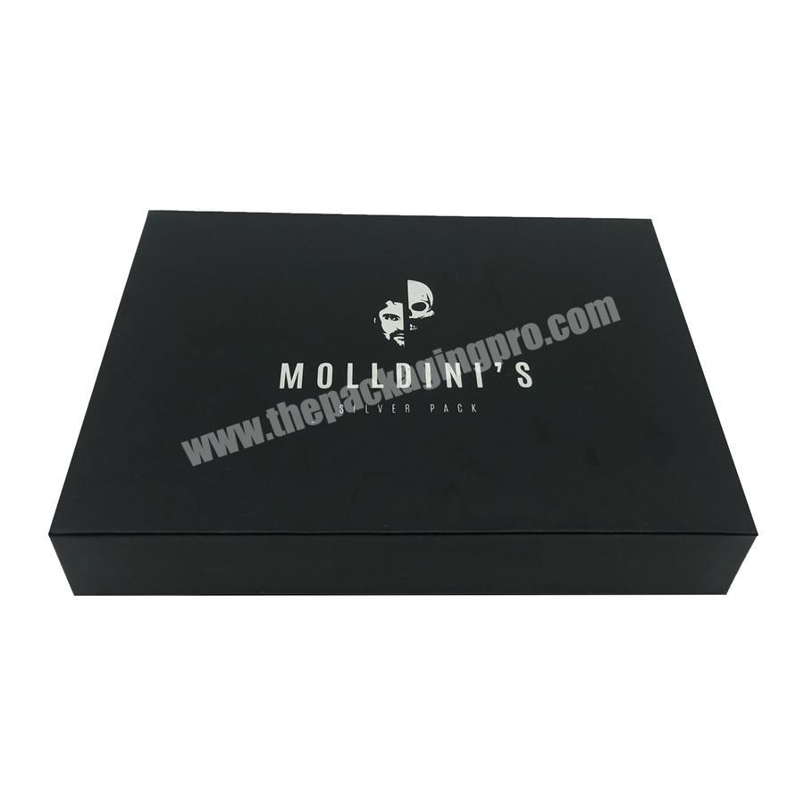 custom luxury black magnetic gift box