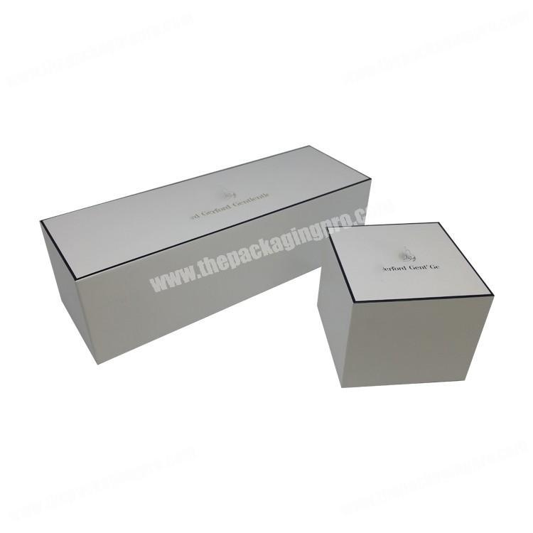 Custom luxury book shape magnetic closure lipstick cosmetic gift box