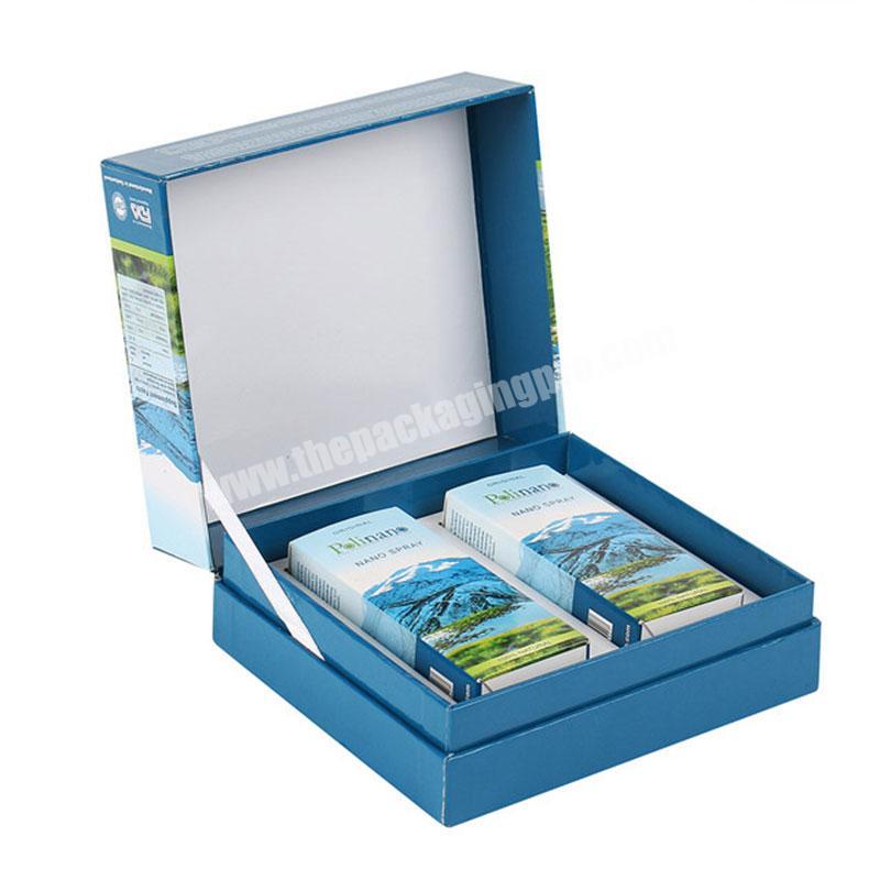 Custom Luxury Book Shaped Rigid Paper Packaging Hinge Gift Box with Cardboard Insert