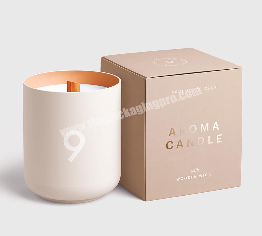 Custom luxury candle box with free design