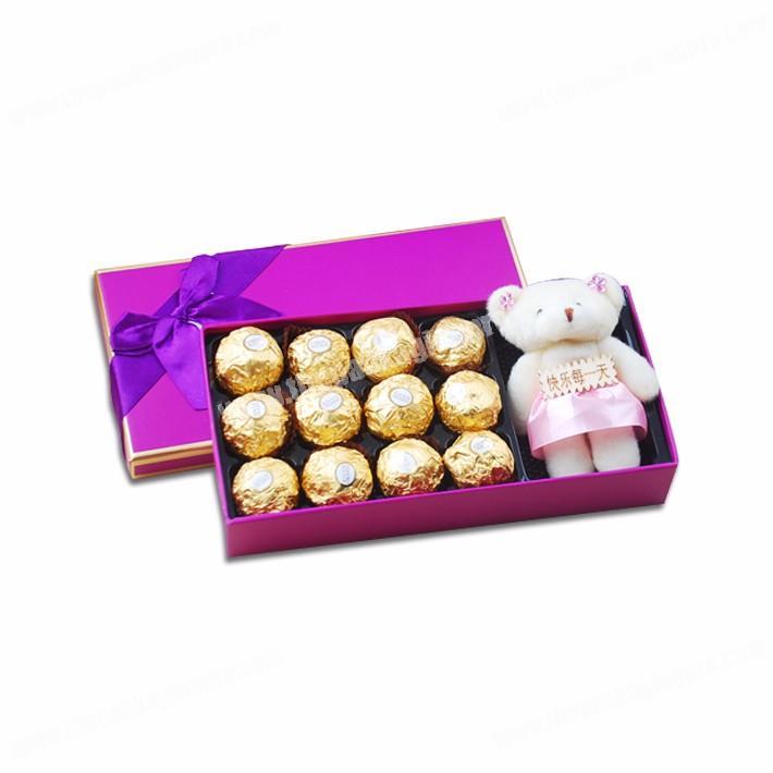 Custom luxury candy chocolate gift box