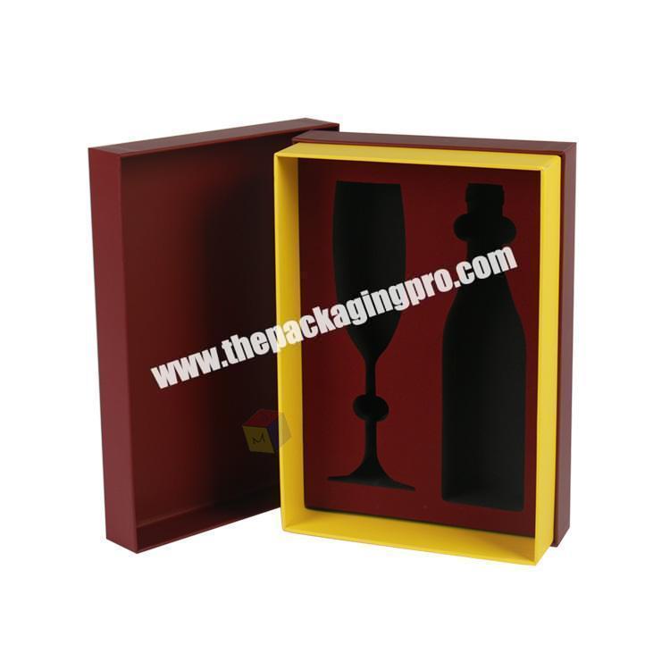 custom luxury cardboard gift box packaging wine