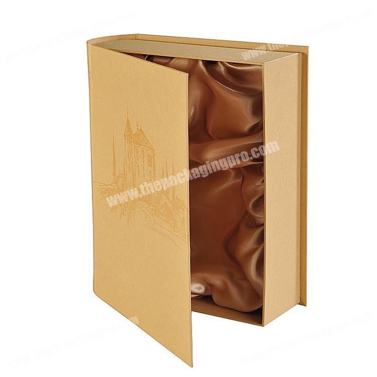 Custom  luxury  cardboard paper book shape mug packaging gift box