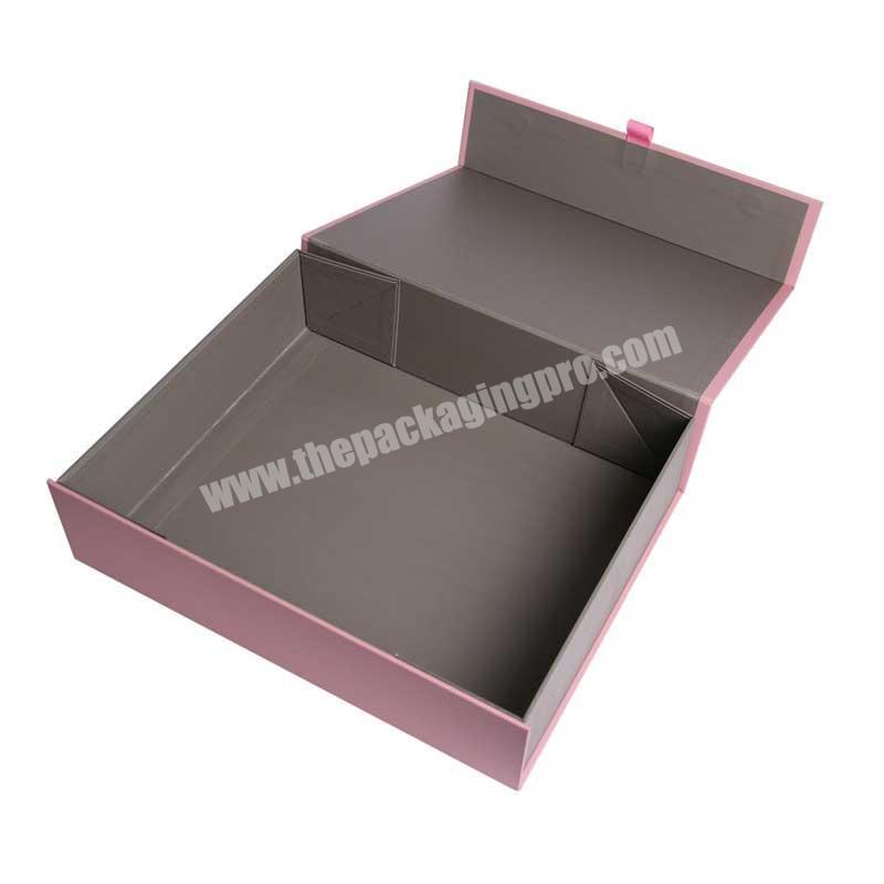 Custom luxury cardboard paper folding tshirt gift t-shirt packaging box