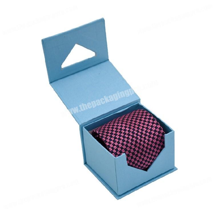 Custom luxury cardboard paper logo printing necktie gift box