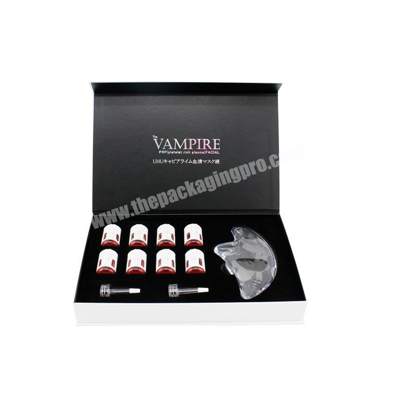 Custom luxury cosmetic paper box cardboard  for facial mask packaging