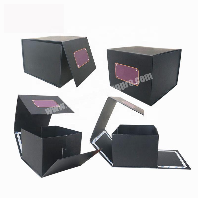 Custom Luxury Foldable Paper book shape Packaging box Gift Box Easy To Transport