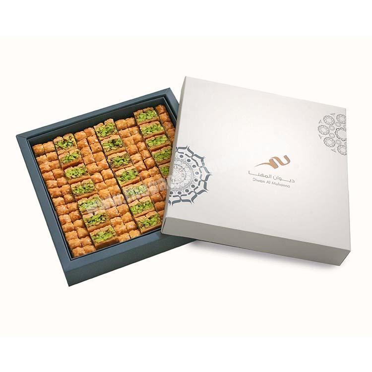 custom luxury gift baklava boxes packaging