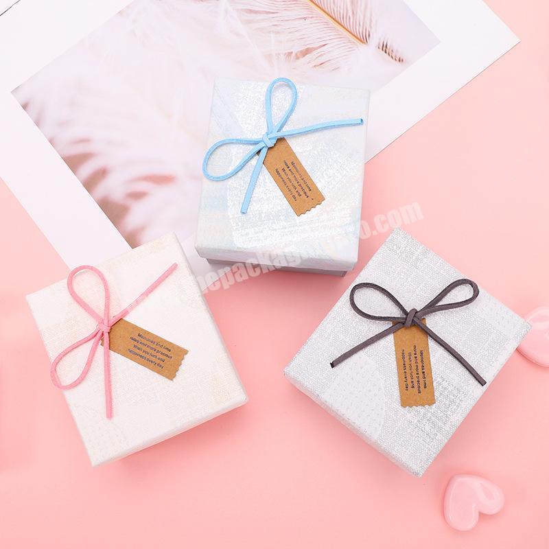 custom luxury gift packaging box wedding square shaped paper cardboard paper gift box