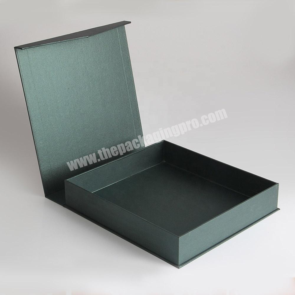 custom luxury gift packaging boxes jewelry magnetic magnet book shape paper box for winehairhandbags