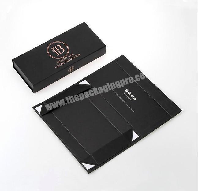Custom Luxury Hair Extension paper packaging Box