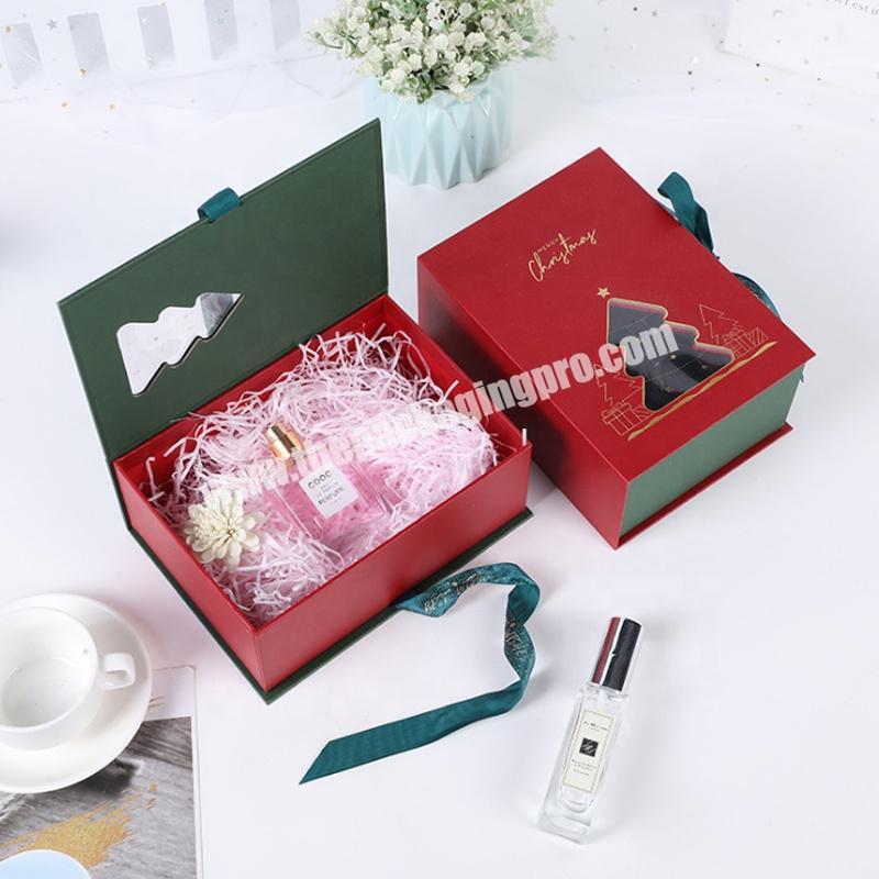 Custom luxury hard cardboard kraft paper gift box