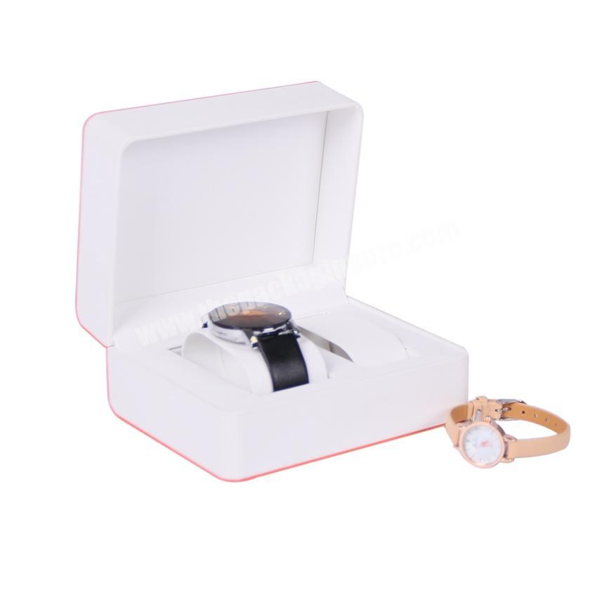 Custom luxury his and hers fancy leather watch gift box