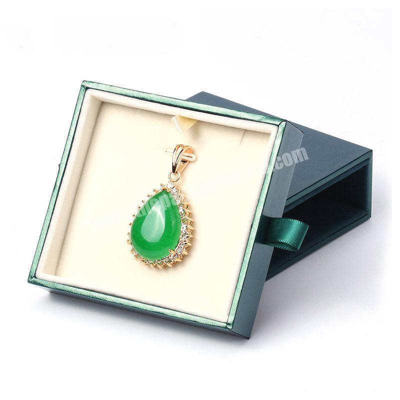 Custom Luxury Jewelry Sets Organizer Necklace Box Modern Slide Storage Jewelry Box