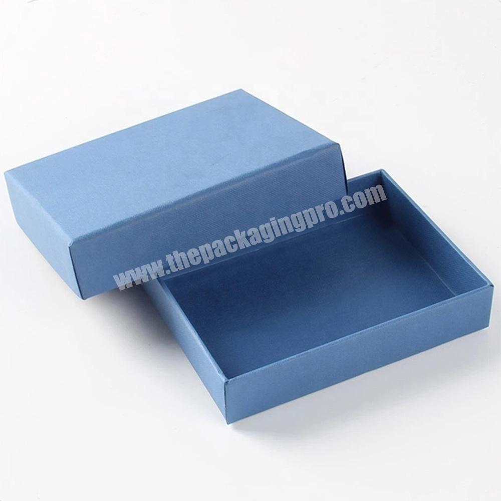 custom luxury large fine headband necktie packaging boxes with lid