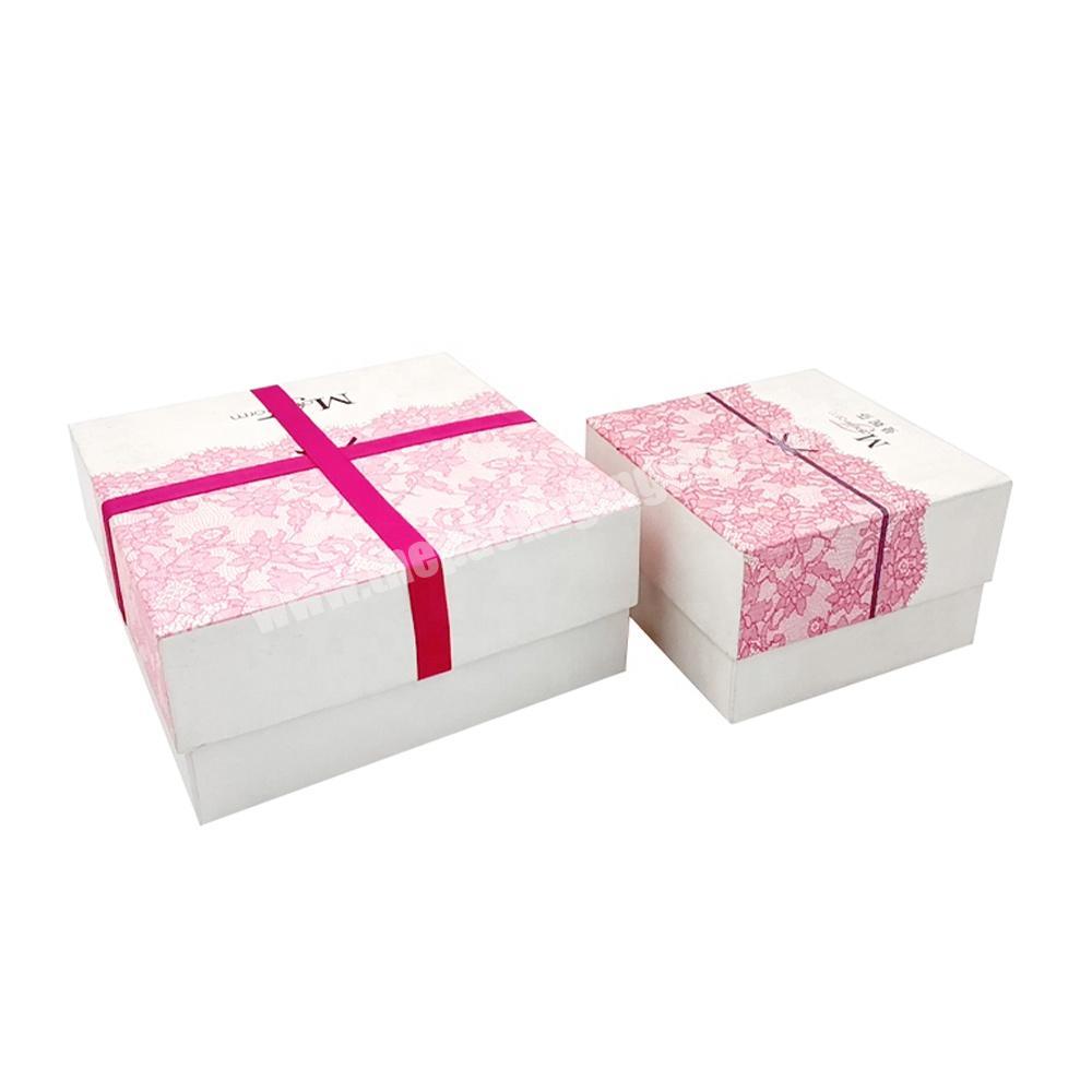 Custom Luxury Large Pink Cardboard Paper Garment Clothing Gift Packaging Box