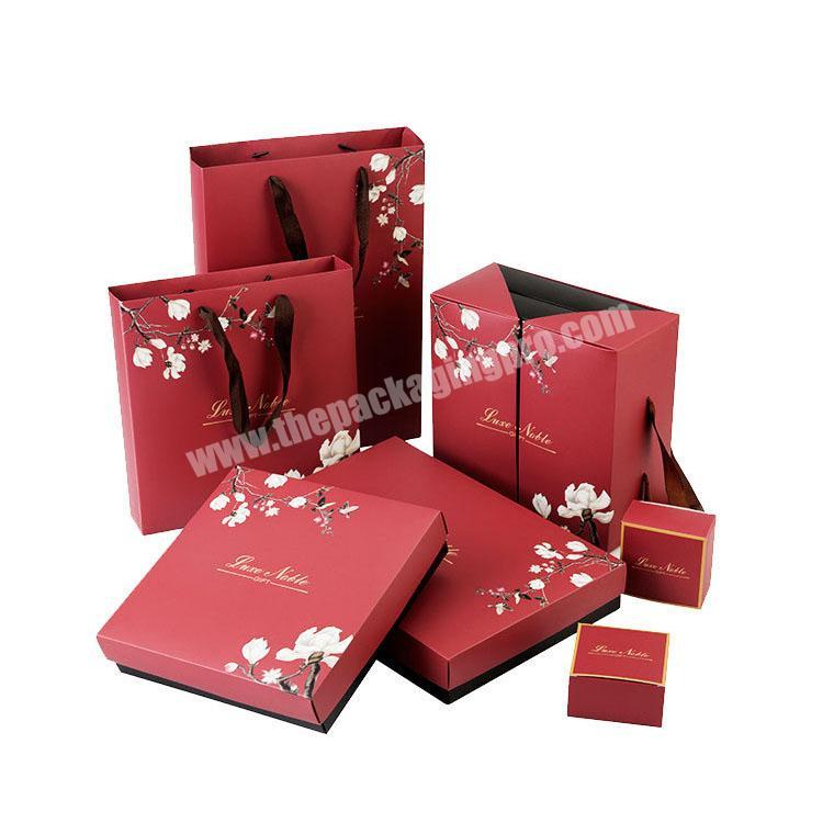 Custom luxury moon cake packaging box kit Chinese style gift packing box for desserts baking box