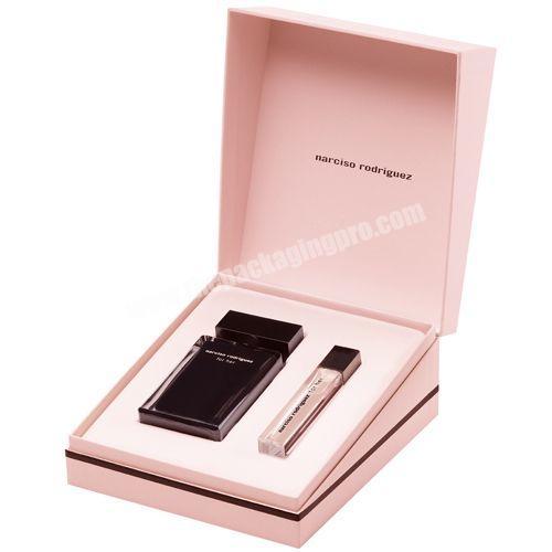 Custom luxury new products recycled cardboard flap magnetic display box for perfume small box