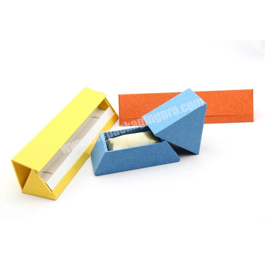Custom luxury paper empty magnetic jewelry package box guangzhou