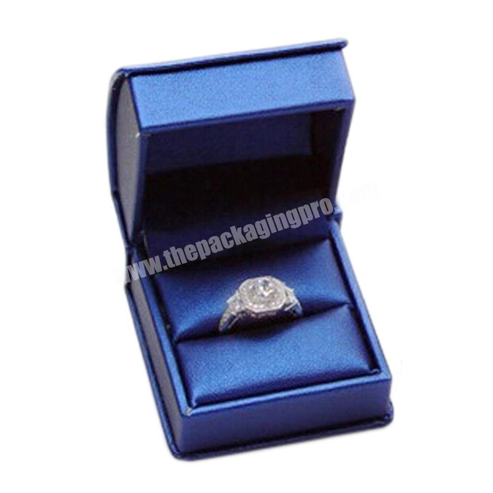 Custom luxury paper packaging ring jewelry box