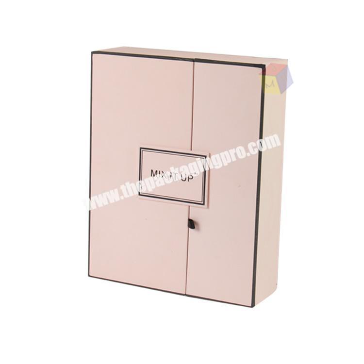 custom luxury pink gift box for perfume bottles set