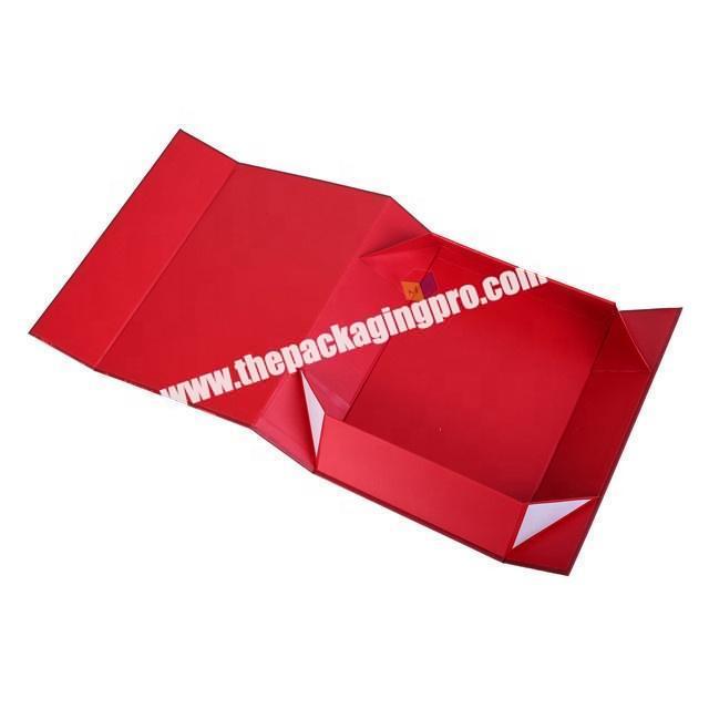 custom luxury printed folding gift box magnetic package