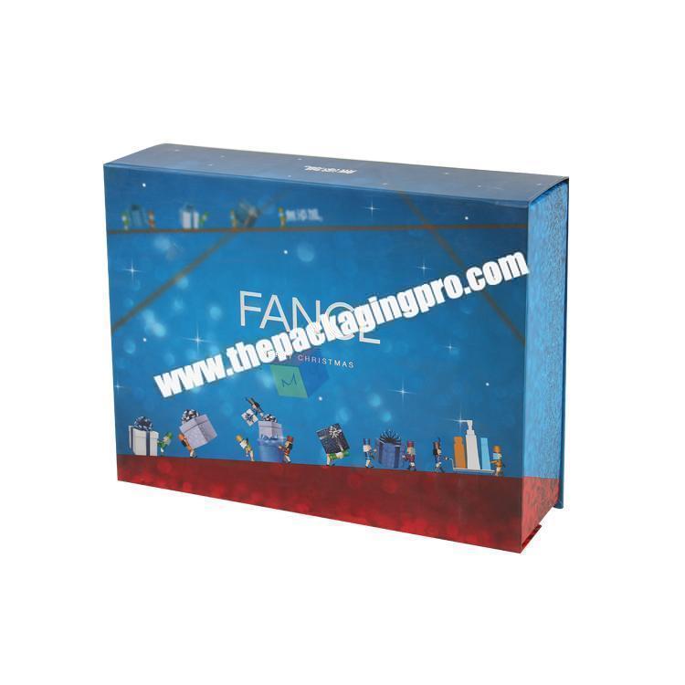 custom luxury printed magnetic cardboard paper folding box