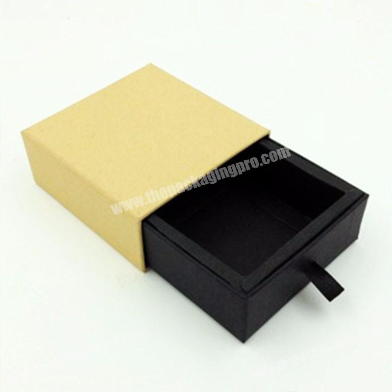 Custom luxury sliding high quality cardboard paper belt gift box packaging with your logo