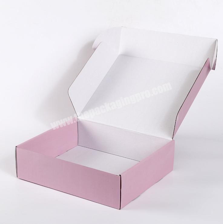 custom made boxes pink shipping boxes paper boxes