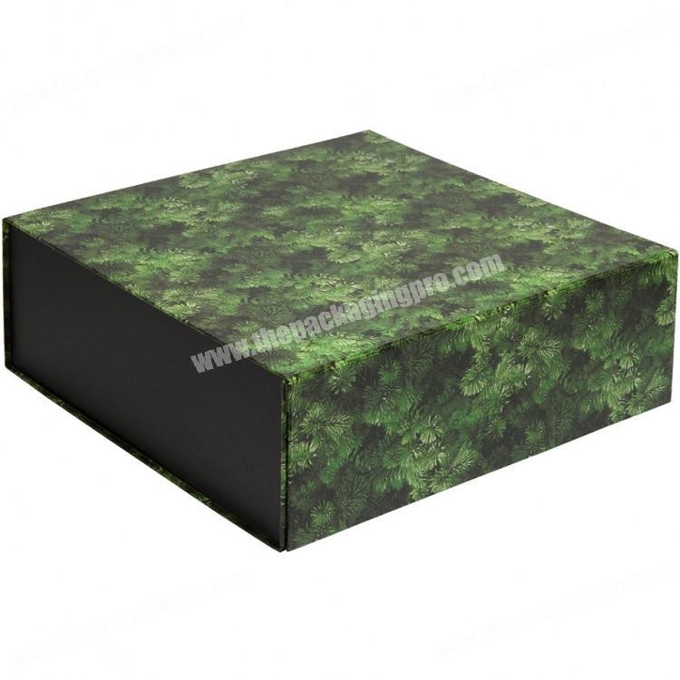 Custom made cardboard paper printed magnetic closure box packaging for industrial and craft use
