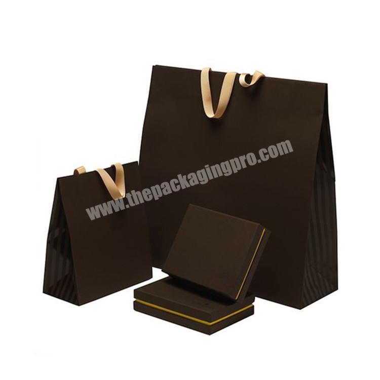 custom made fashion jewelry set packaging paper boxes