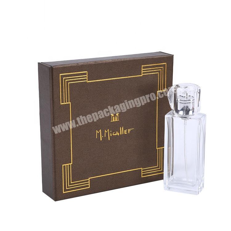 Source Luxury Purple Box For Perfume with Custom Gold Stamping Perfume Box  Packaging on m.