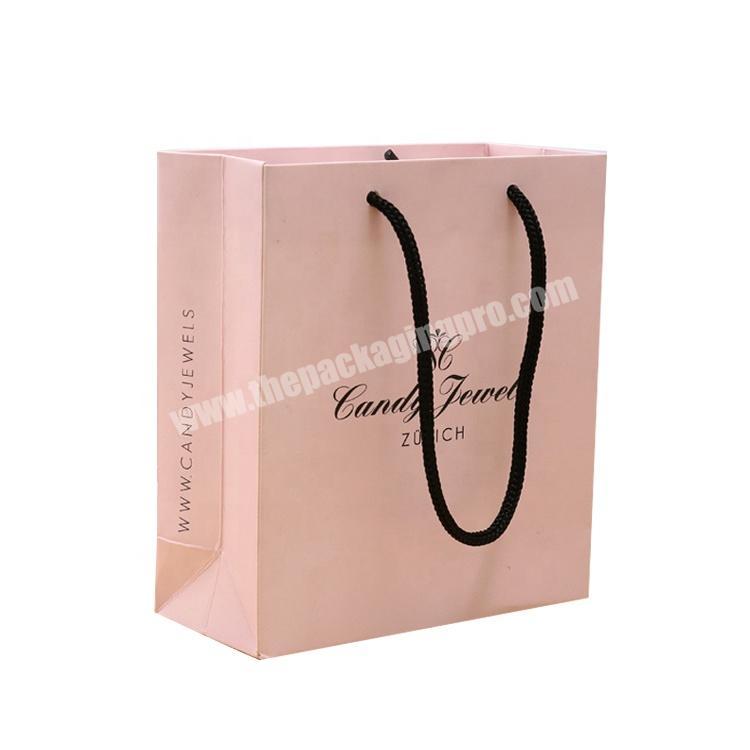 custom made low cost paper bag for jewellery