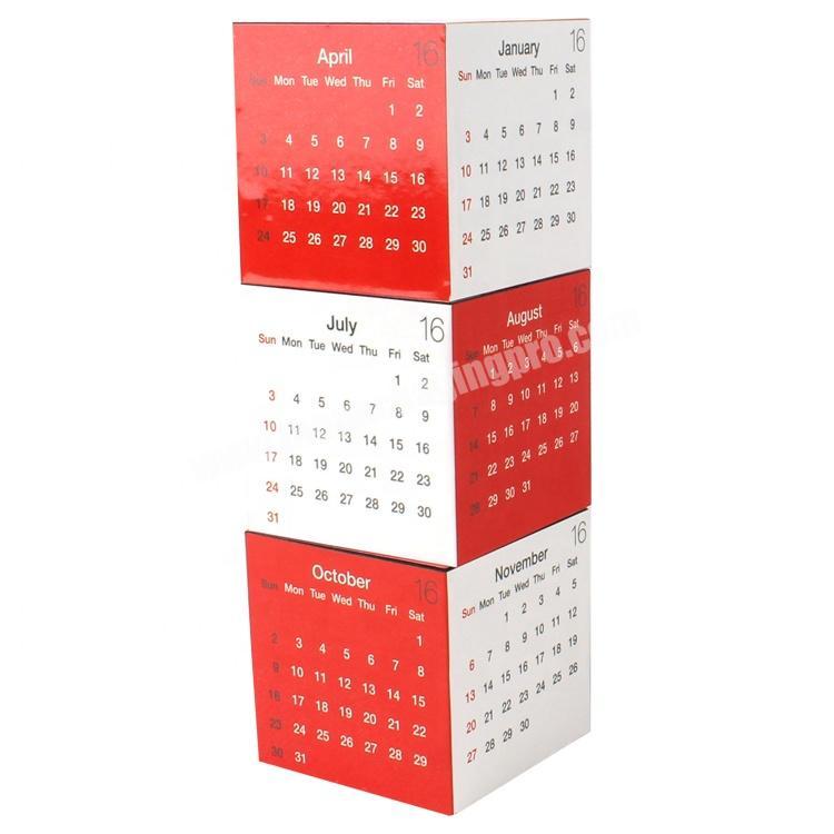Custom Made Printable Magnetic Monthly Calendar