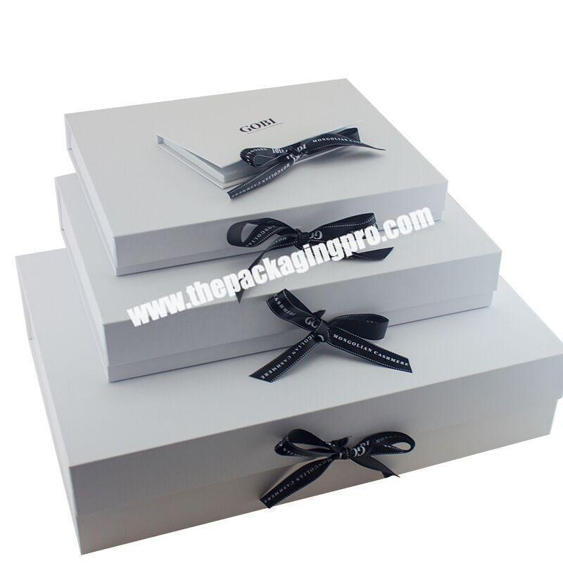 Custom Magnet Folding Paper Box Luxury Magnetic Packaging Box for Dress clothes
