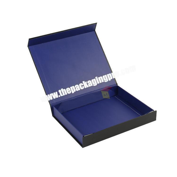 custom magnetic clamshell t-shirt box packaging