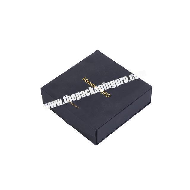 custom magnetic clamshell t-shirt packaging boxes luxury