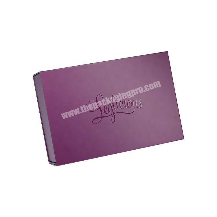 Custom Magnetic Closure Box With UV Logo