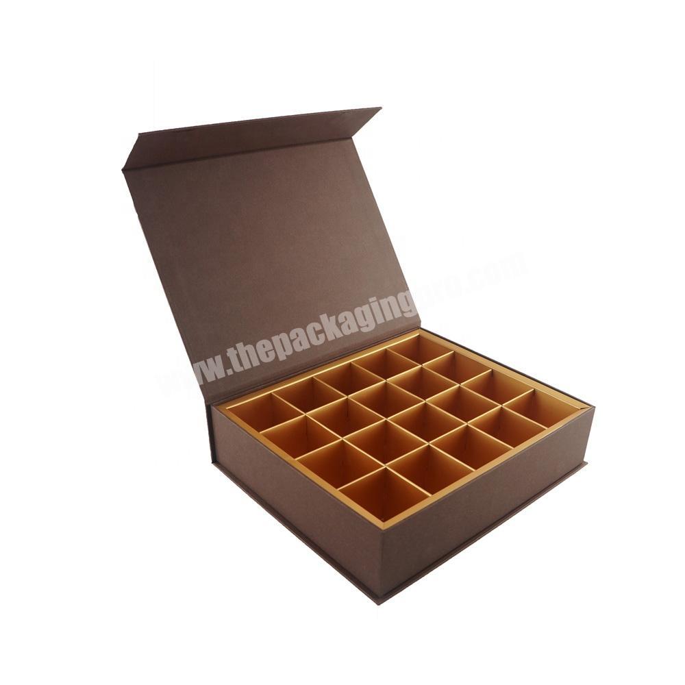 Custom Magnetic Closure Cardboard Chocolate Candy Packaging Gift Box