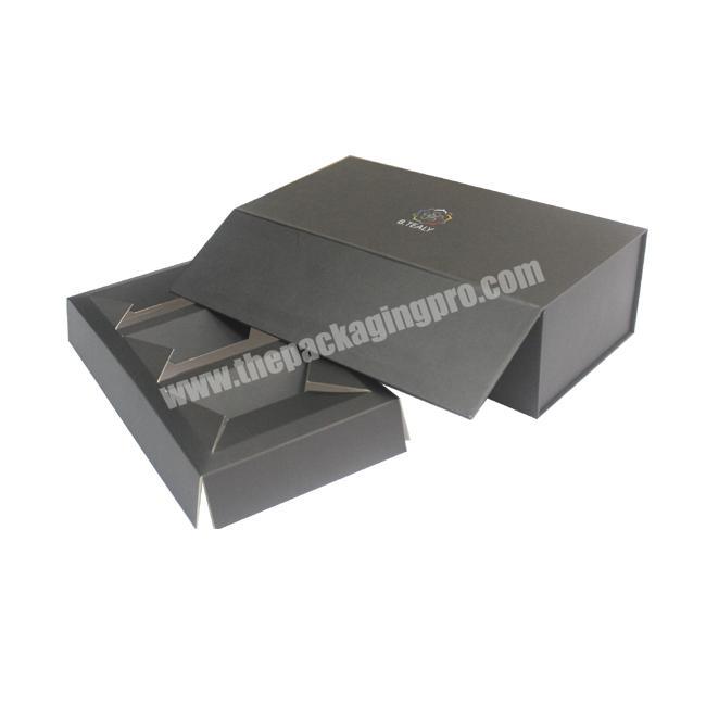 Custom Magnetic Closure Cardboard Collapsible Gift Boxes For Clothing Packaging