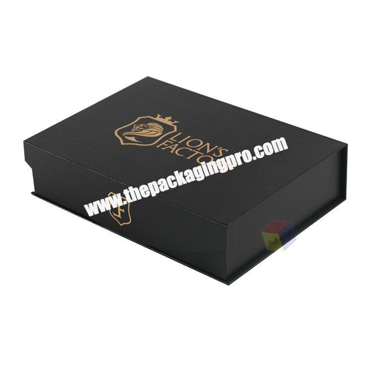 custom magnetic lid clothing box polo shirt packaging