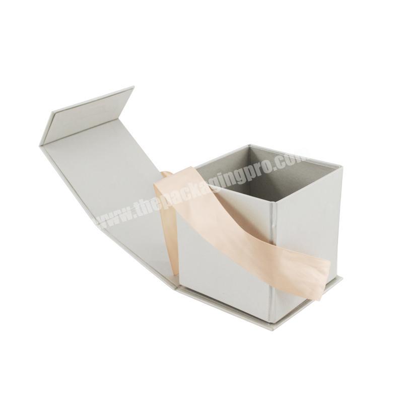 custom magnetic packaging flower pots decorative flowers candle jars packaging boxes