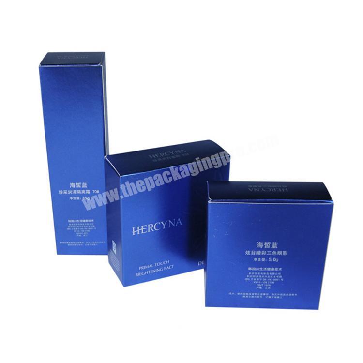 Custom magnetic paper box cosmetic packaging