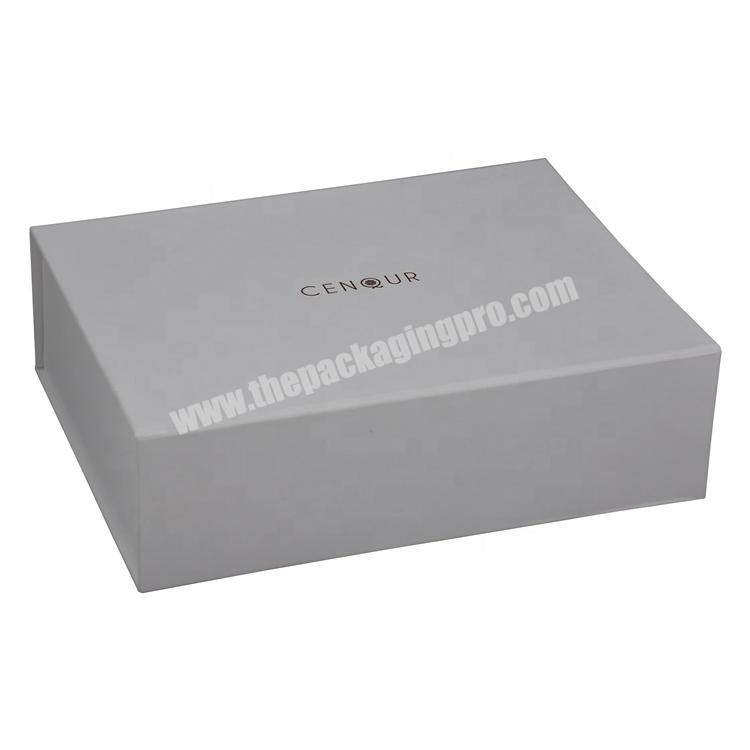 Custom Magnetic Paper Folding Packaging Boxes Magnetic Foldable Cardboard Collapsible Book Shape Paper Gift Box Foldable