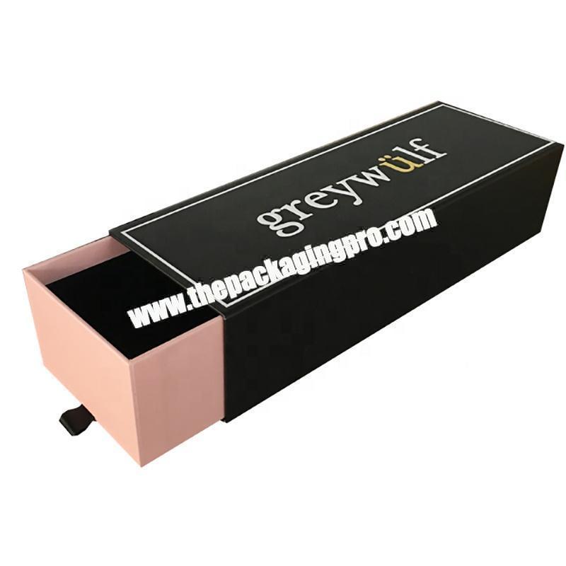 Custom Matt Black Luxury Foam Insert Premium Caperboard Magnetic Gift Electronics Packaging Paper Box