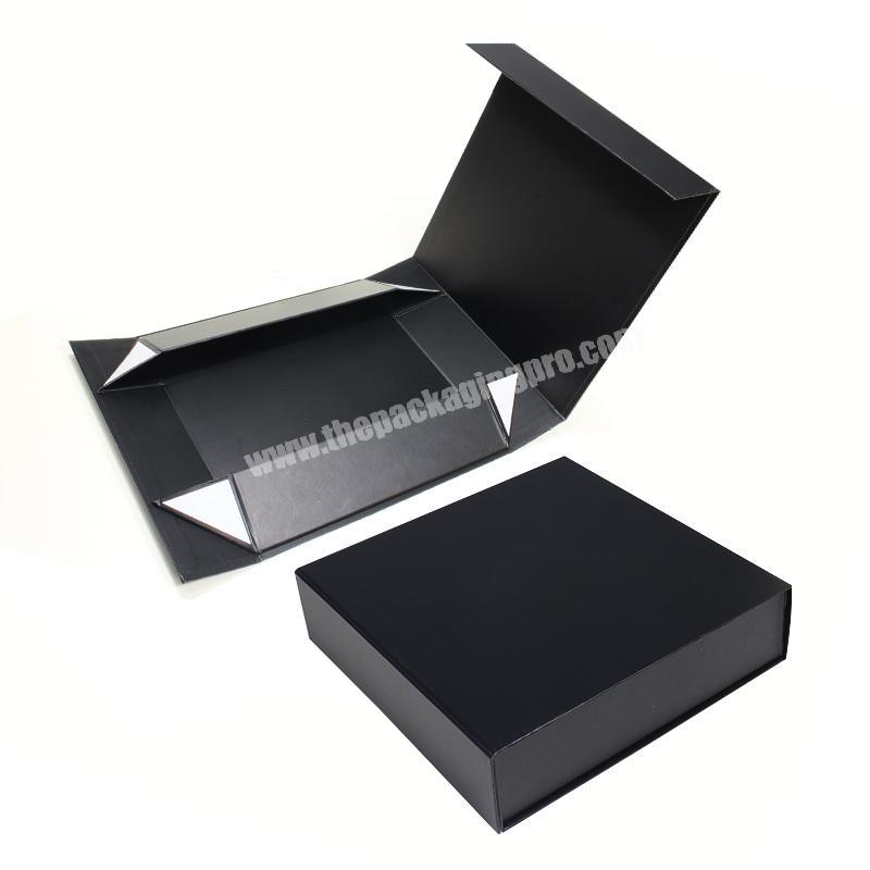 Custom Matt Lamination Foldable Rigid Magnetic Closure Luxury Giftbox Packaging