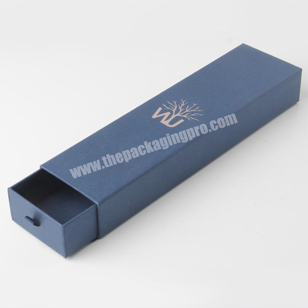 custom mini plain cardboard paper cufflinks gift box