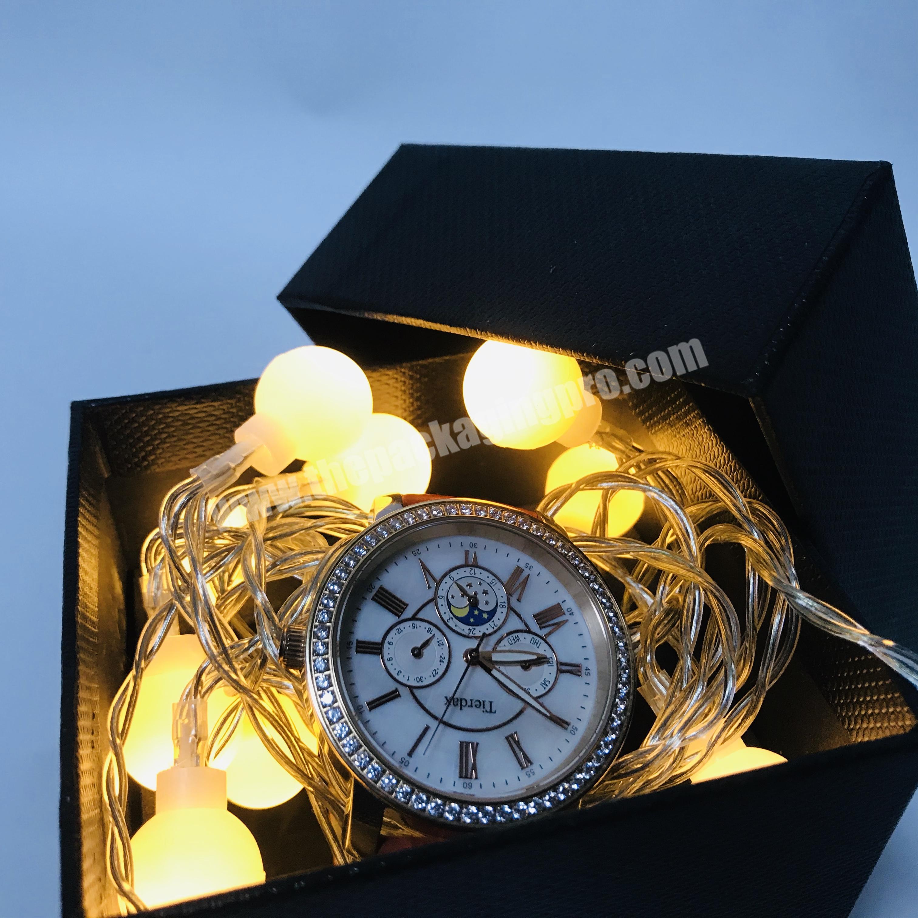 custom new design watch packaging box gift box