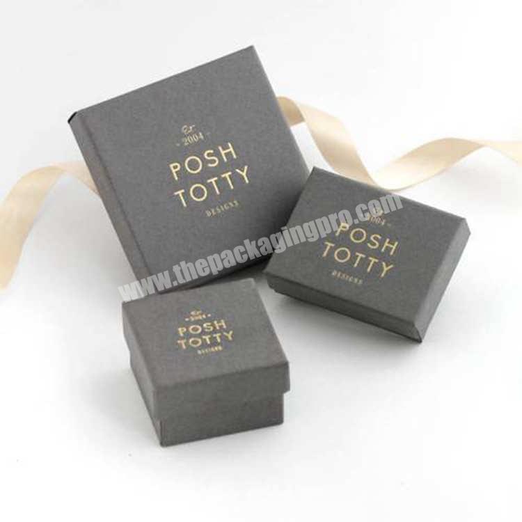 Custom Nice Desgin Printed Flat Cardboard Box For Jewelry Packaging