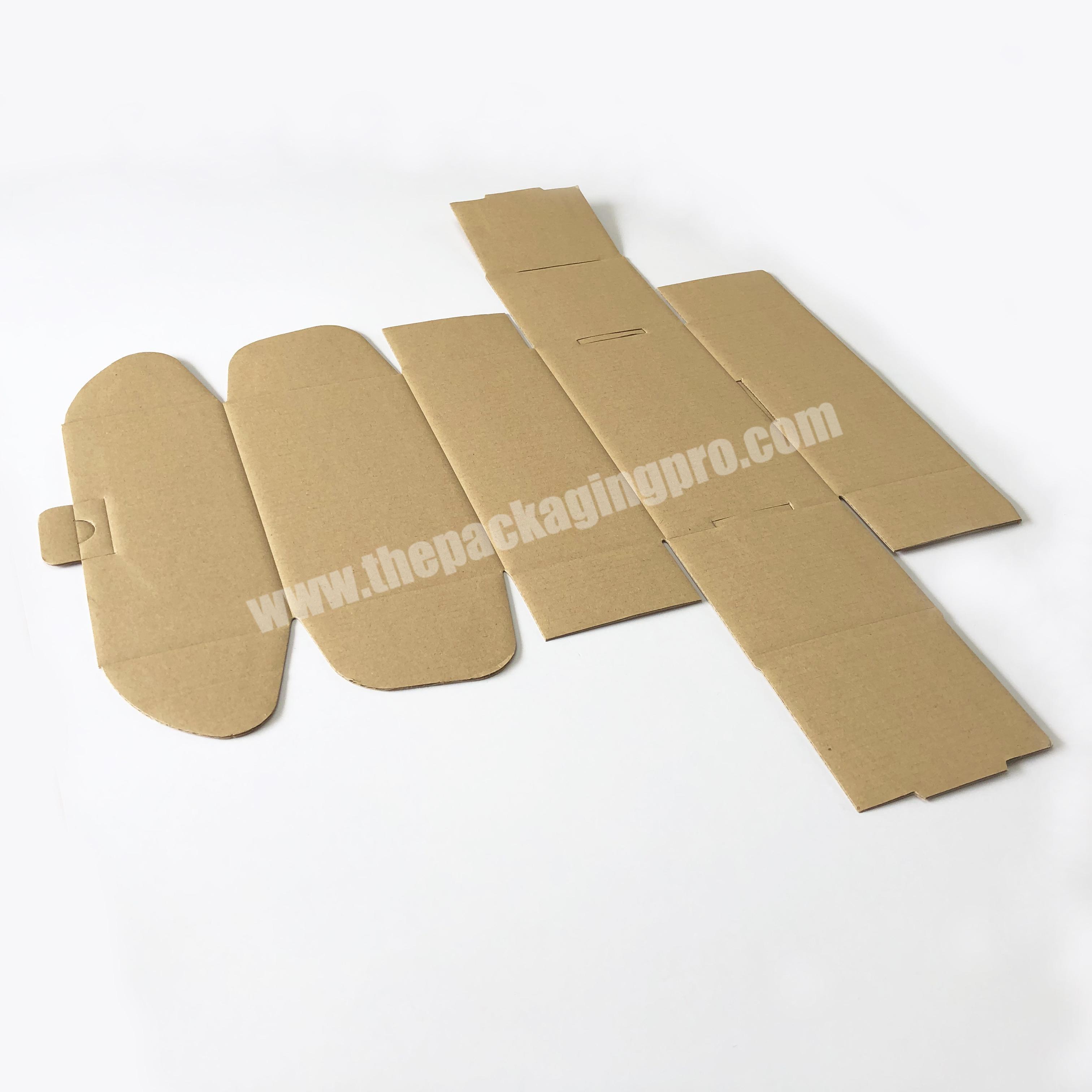 Custom OEM High Quality Kraft cardboard paper packaging mail box